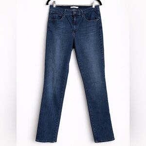 Levi’s 724 High Rise Straight Jeans 31 Medium Wash Classic Stretch Denim Women’s